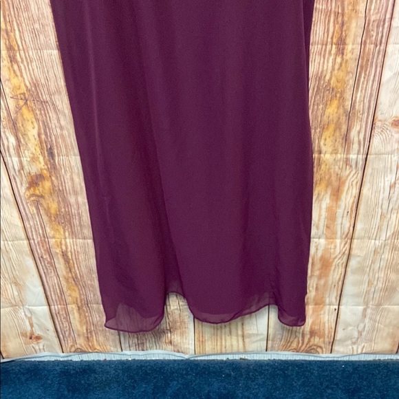 Evening Gown Modern Maids Purple Gown Size 26W with Jacket with Silver Jewels - Picture 13 of 15